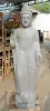 Product image 2 of the product “Standing Buddha with floral carving, Abudaya position. 50 x 32 x 178cm. Natural stone (river stone), stonemasonry ”